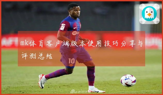 mk体育客户端版本使用技巧分享与评测总结